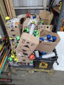 Pallet of Soppec Flurecent Line Marker