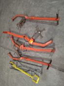4 x Thomas Dudley Drain Pullers and others