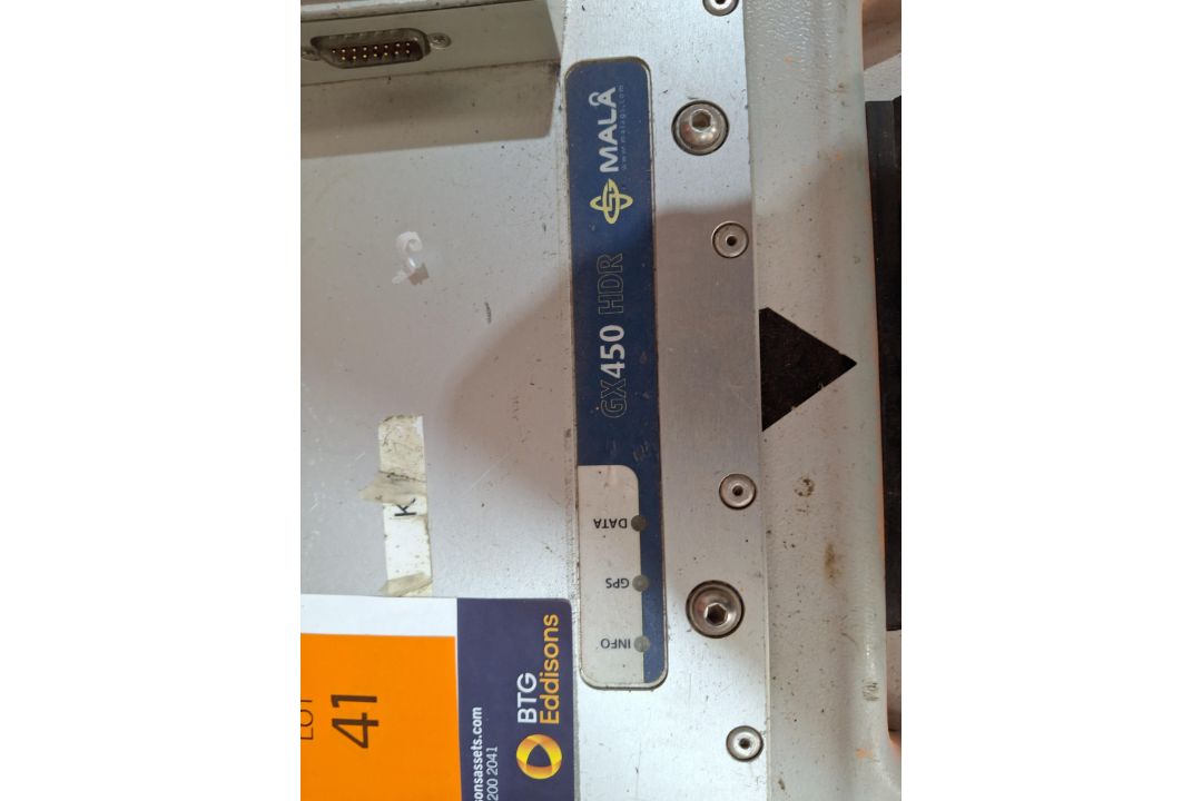 Mala GX450 HDR Shielded Antenna Ground Penetrating Radar; Model: 21-005450; SN: 14952005 Version A3; - Image 3 of 27