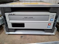 Sony SVT-N24P Time Lapse Video Casette Recorder in hard Case; SN: 0405371