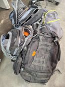 5 Rucksacks with Various cabling, tools etc
