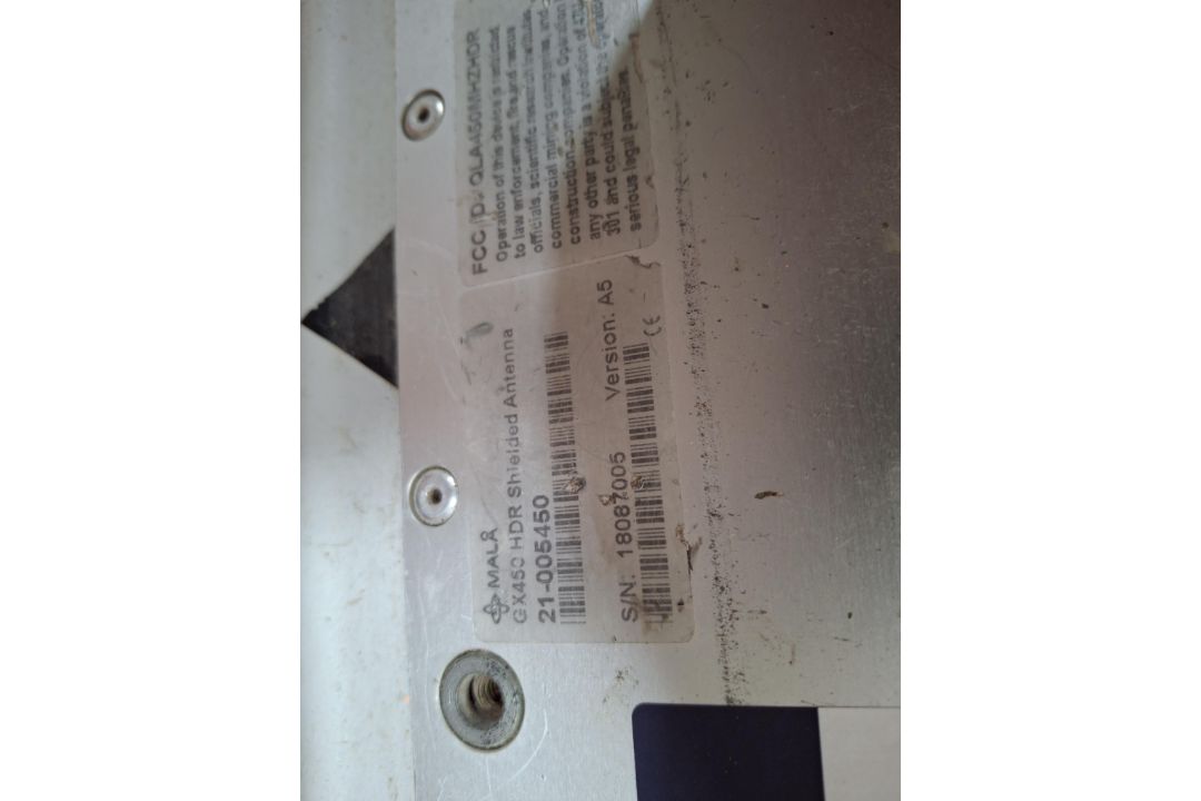 Mala GX450 HDR Shielded Antenna Ground Penetrating Radar; Model: 21-005450; SN: 18087005 Version A5; - Image 3 of 26