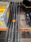 5 x Trimble D10997 2.6m Carbon Fibre Telescopic GNSS Rod