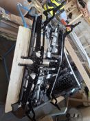 2 x Seminar HYZ421-55 motorised metal to floor dual motor tilt in space lift and recline mechanism,