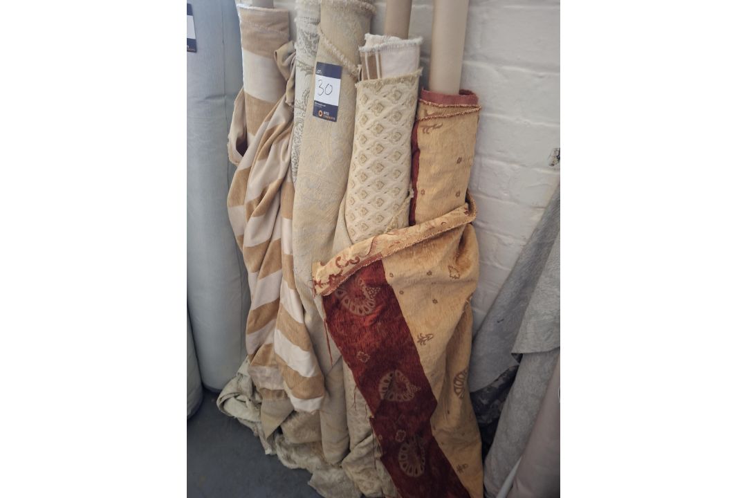 5 rolls of Jim Dickins material - Image 1 of 9