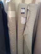 3 x Clarke and Clarke Lindow linen rolls approx. 100m across the rolls