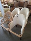 5 x Various David Seyfried editors chair frames