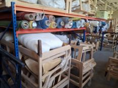 2 Bays of stores racking to include 8 x 2500mm crossbeams and 3 x 1850mm(h) x 1240mm(w) uprights