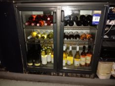 Gamko 2-Door Undercounter Fridge (Not Contents)