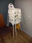 4 x Childrens High Chairs