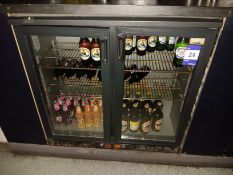 Gamko 2-Door Undercounter Fridge (Not Contents)