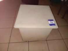 Mobile Plastic Flour Bin