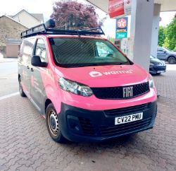 Range of Commercial Vans & Minibuses including; Fiat Scudo (22 Plates), Renault Traffic (71 Plates) Vauxhall Vivaro & Renault Master Minibuses