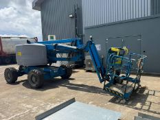 Genie Model Z45/25J Bi-Fuel Articulated Boom Cherry Picker