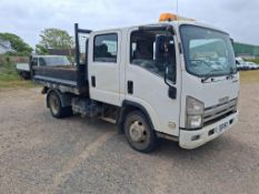 Isuzu NPR-7 Dropside Flatbed Truck