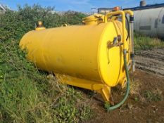 Fuller 1500 Gallon Sewage Tank