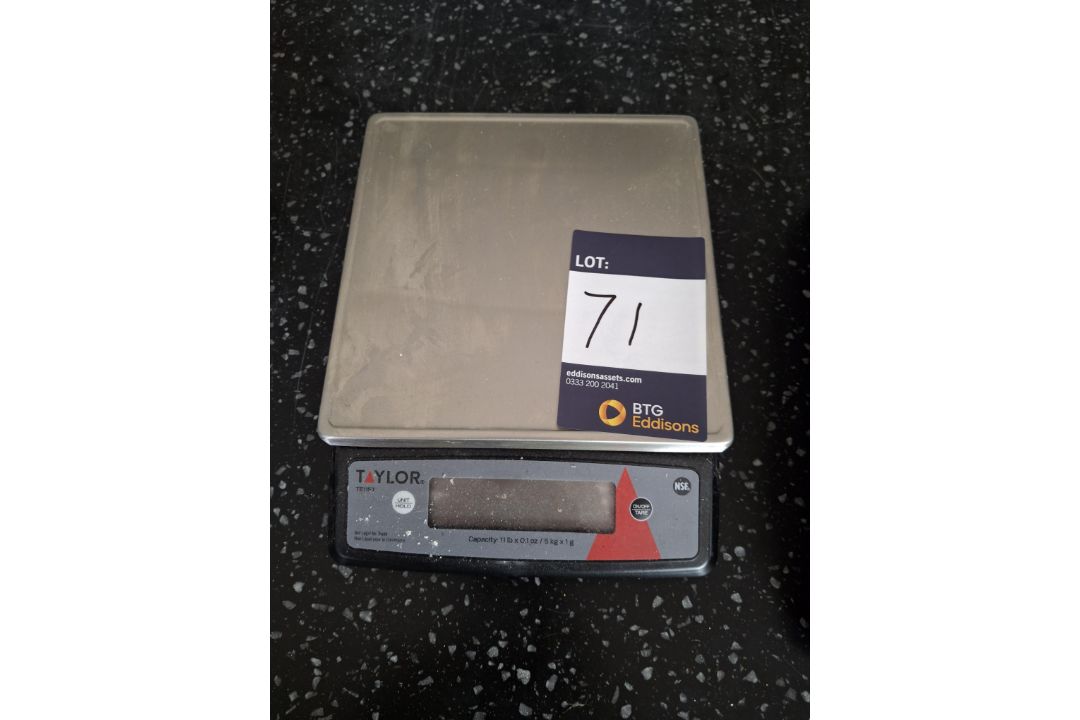 Taylor TE11FT scales 1g-5kg - Image 1 of 2
