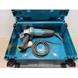 Makita 110v angle grinder and 110v hammer drill