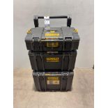 DeWALT ToughSystem 2.0 toolbox trolley and toolboxes