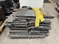 Pallet of interlocking ground matts. Please note there is a £10+VAT lift out fee on this lot.