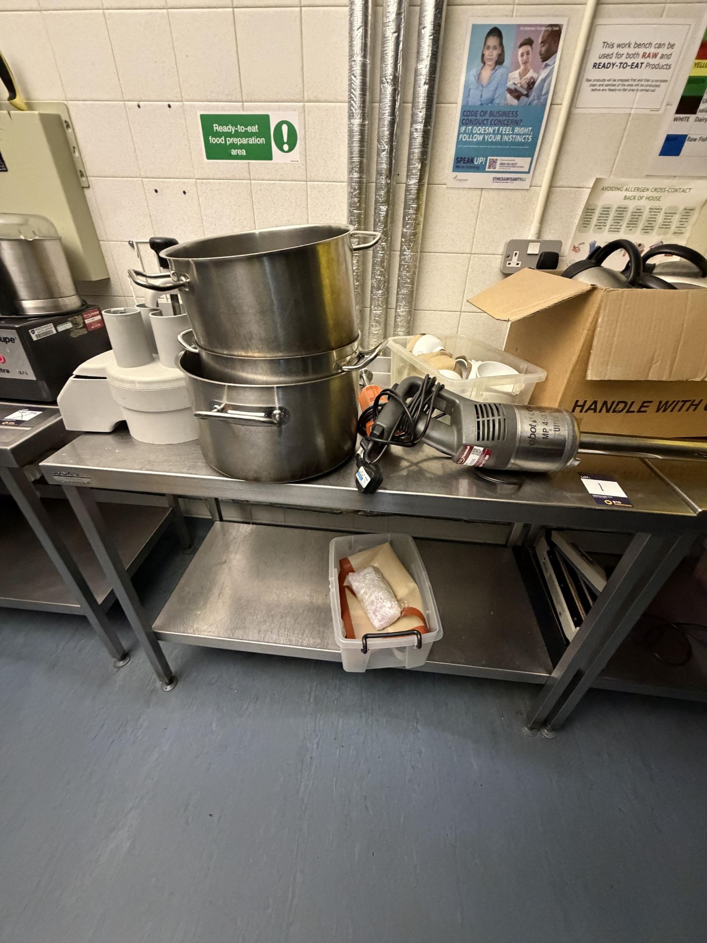 Contents of the commercial canteen and Kitchen consisting of - 2 x Rational electric Self Cooking Ce - Image 97 of 118