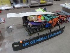 Pallet of various commercial vehicle items. Please note there is a �10 plus VAT Lift Out Fee on this