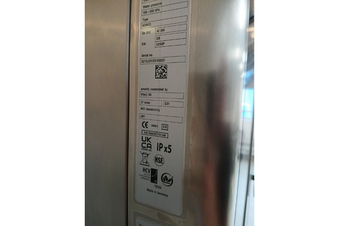 Rational iCombi Pro Combi Oven (Model Number: LM100FG.AXAXXX, Type: A3/B23, Serial Number: G21SJ2312 - Image 10 of 18