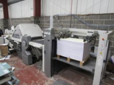 Heidelberg Stahlfolder Sktl Folding Machine, BCUH-66, 2006, Serial Number 1224407192. (sold subject