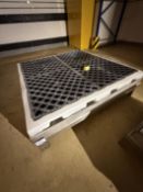 2x Syspal Aluminium Pallets. 120 x 100cm