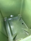 4x Commercial Wheelie Bins. 125 x 100 x 125cm. Mobile. 4 Green