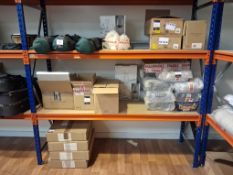 Qty of Pyrex Cookware, Wine Glasses, 2x Standard Lamps etc