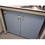 Laboratory Double Door Cupboard & 3 Drawer Pedestal