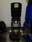 6 off pumps and 1 small expansion tank. 2 x Grundfos Pumpos. 4 x Lowara e-SV Series pumps. 1 x small