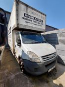 Iveco 50C15 High Roof Box Wagon. Registration: FJ56 HHT. Mileage at last MOT (July 2023): 390,696km.