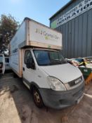 IVECO DAILY 35C13 HPI DIESEL Chassis Cab 4100 WB. Registration: FJ60 DPN. Mileage at last MOT (Apr 2