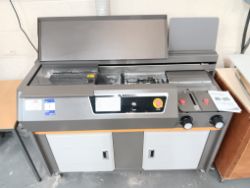 Contents of Printers Including Speedbind 320 Intelligent Glue Binding Machine (2024), Polar Mohr 78 XS Paper Guillotine & Morgana Booklet Maker