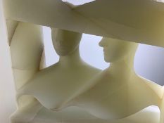 Domenico Ludovico Window with a view, 2024 Precious Onyx from the Alps Apuan, Hand Carved 19 7/10