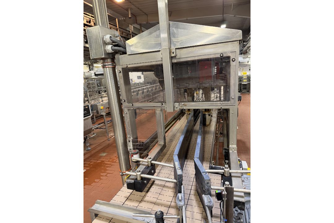 Inline Full Bottle conveyors. Conveyors from Filling to Trolley Packers with Heuft Lane Bottle diver - Image 4 of 13