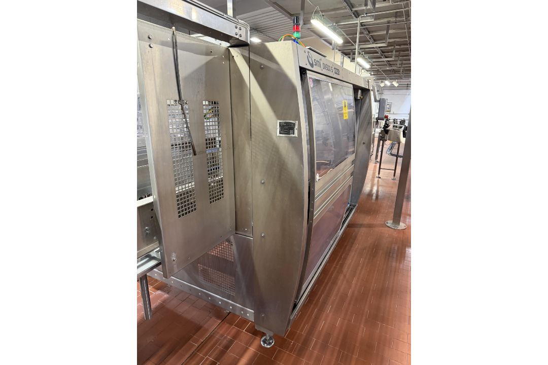 SMI Overwrapper and Shrink Tunnel. SMO DV500S Ergon Divider. SMI LSK40F Shrinkwrapper feeding Heat T - Image 6 of 25