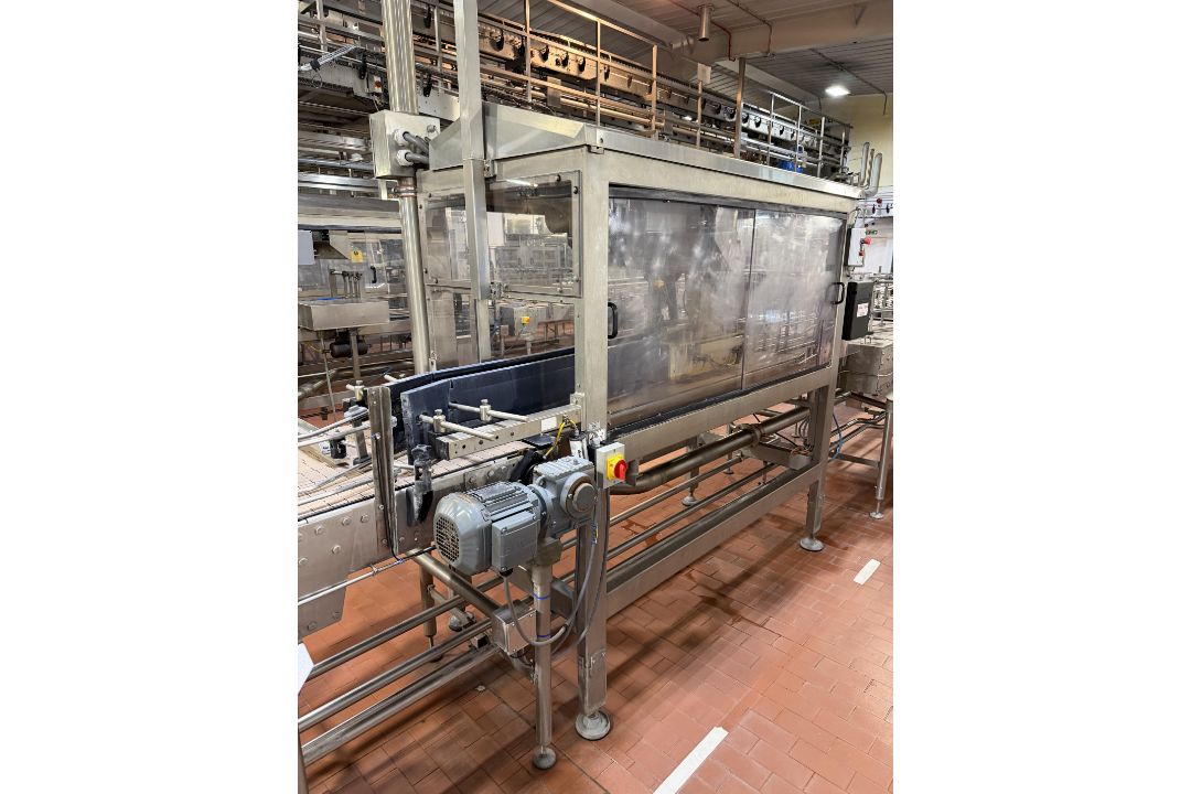 Inline Full Bottle conveyors. Conveyors from Filling to Trolley Packers with Heuft Lane Bottle diver - Image 3 of 13