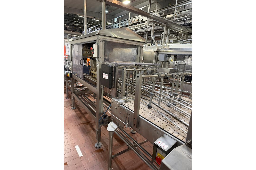 Inline Full Bottle conveyors. Conveyors from Filling to Trolley Packers with Heuft Lane Bottle diver - Image 6 of 13