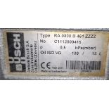 Busch Vacuum Pump. RA0800 B 461 ZZZZ. C1112000415. Air cooled. This lot is Buyer to Remove. Please n