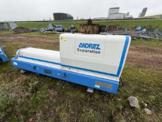 Andritz SAS Centrifuge Decanter, D3LLC30CHF, SN 13287105, YOM 2020, Operating speed 3800 rpm. This l