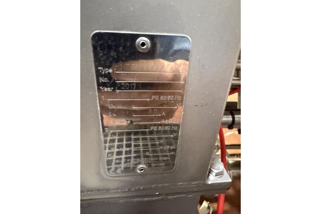 Heuft Spectrum X Cap Checker. Pneumatic bottle reject. This lot is Buyer to Remove. Please note that - Image 10 of 12
