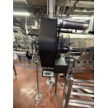 Ventus Label Applicator. Mertex Printer. Attaching labels to 6 x 4 pint packs. This lot is Buyer to