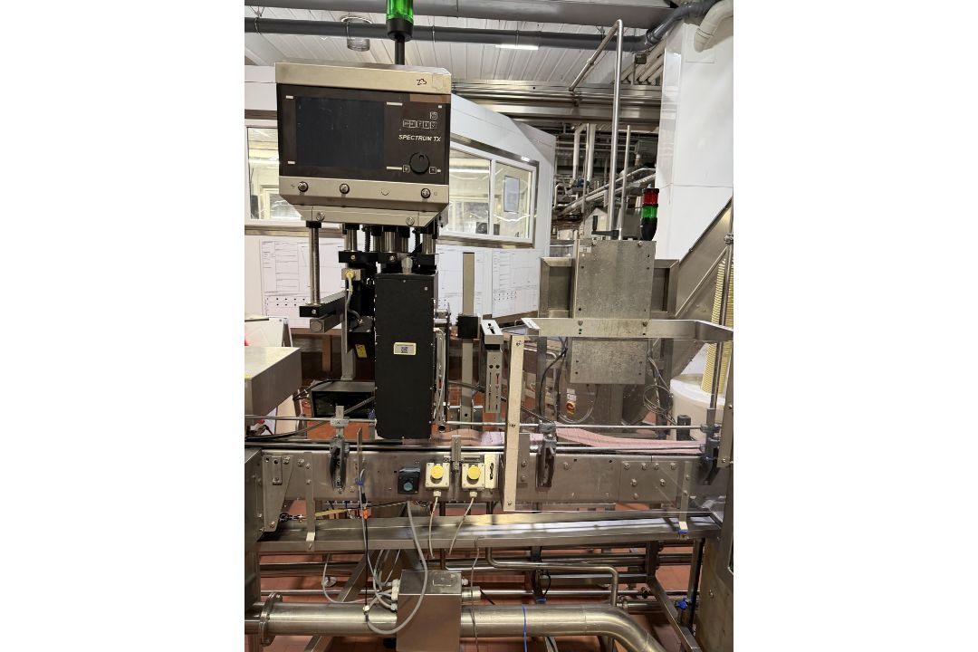 Heuft Spectrum X Cap Checker. Pneumatic bottle reject. This lot is Buyer to Remove. Please note that - Image 2 of 12