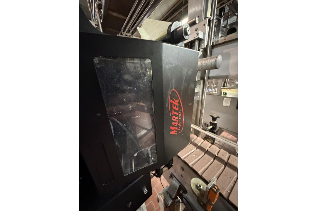 Ventus Label Applicator. Mertex Printer. Attaching labels to 6 x 4 pint packs. This lot is Buyer to - Image 3 of 7