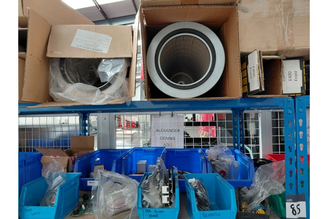 5 x Bays of Boltless Racking and Contents to Include: Alexander Dennis Spare Parts and Consumables - Image 4 of 10