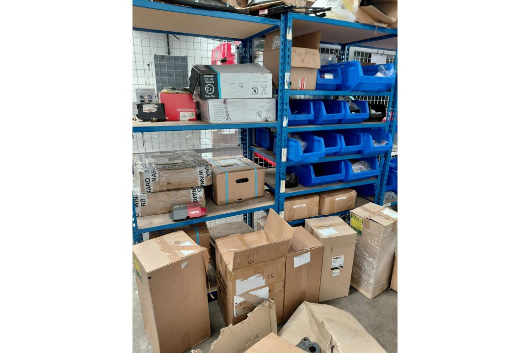 5 x Bays of Boltless Racking and Contents to Include: Alexander Dennis Spare Parts and Consumables - Image 2 of 10