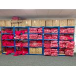5 x Bays of Boltless Racking and Quantity of Topview Branded Clothing (Located on First Floor)�
